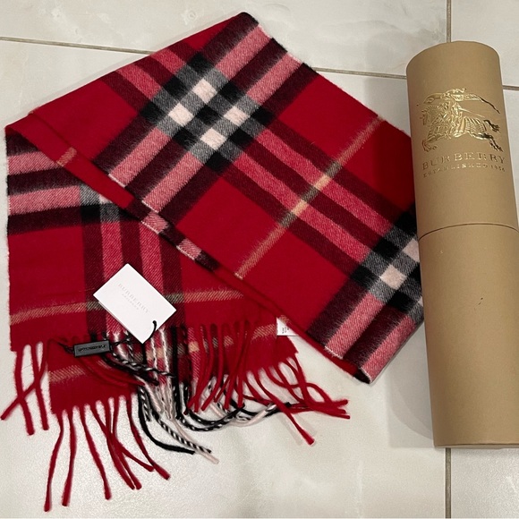 Burberry Children Classic Cashmere Scarf Kids Scarf - Picture 3 of 7